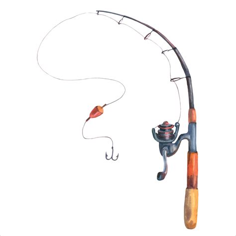 fishing rod illustration.